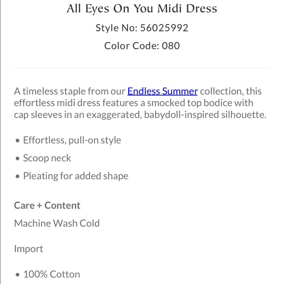 Free People All Eyes on You Midi Dress - Picture 10 of 13